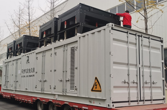 Dobra cena Silencer Equipped 250KW 300KVA 500KW 625KVA Deutz Natural Gas LNG CNG Generator Set for Outdoor Gas and Oil Fields w Internecie