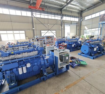 Dobra cena Agregat prądotwórczy Yuchai 400KW z silnikiem Yuchai 50Hz 60Hz 400KW, w obudowie kontenerowej, odporny na deszcz, cichy, zasilany biomasą i gazem ziemnym w Internecie