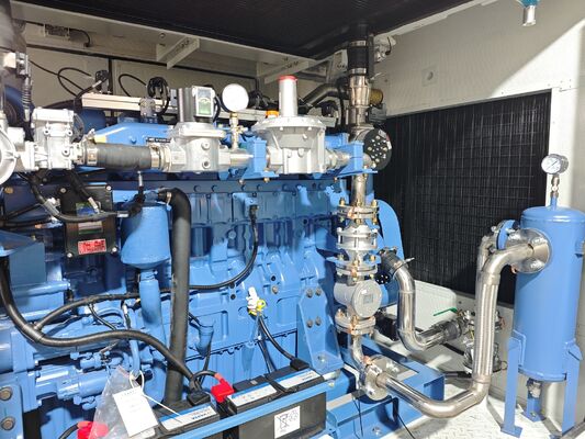 Dobra cena 400kw Yuchai Motor Deszczodrzony Dźwiękoodporny Kontener Generator Gazu Naturalnego Zestaw Genset w Internecie