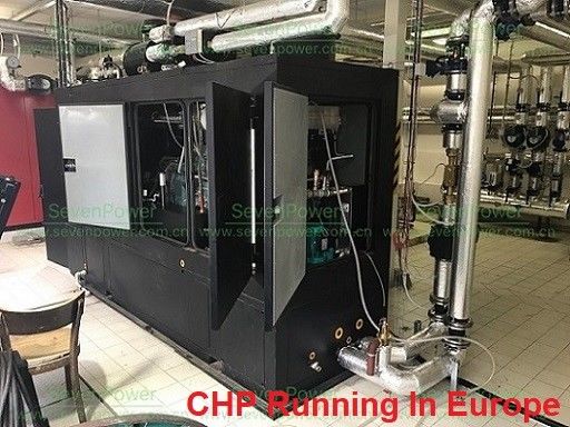 Dobra cena Electric Start 50Hz 200KW Natural Gas Cogeneration Plant w Internecie