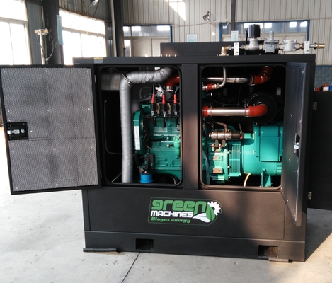Dobra cena Biogas CHP BHKW 30KW 40KVA CE Certified For Heating Hot Water Farm Power Supply w Internecie